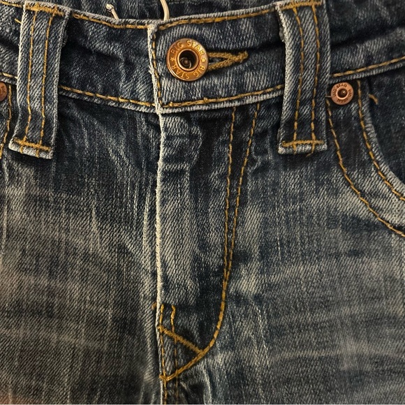 Big Star Women's Straight Leg Casey Jeans Size 28R Embroidered Back Pockets - Picture 2 of 16